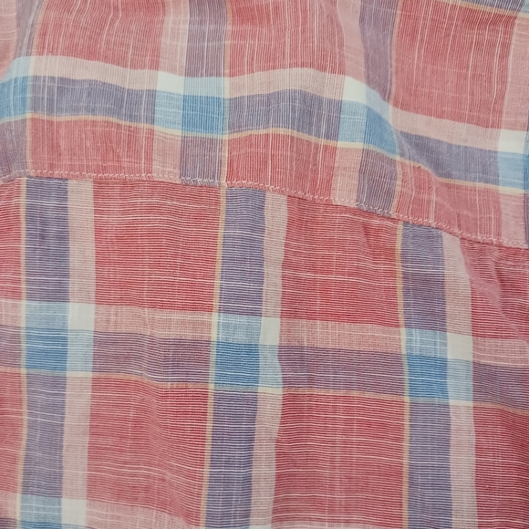 American Eagle plaid button up 2x - Picture 2 of 3